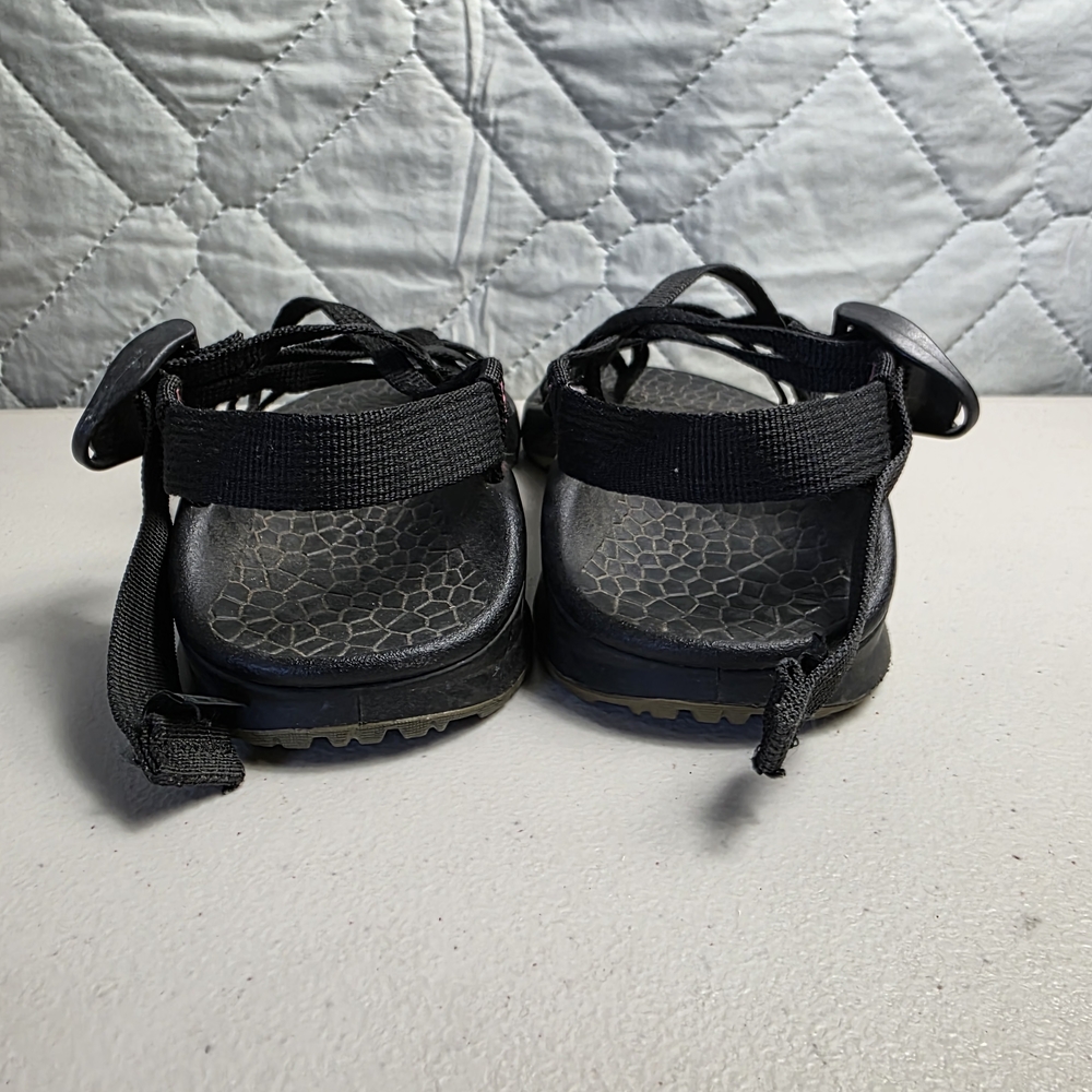 CHACO Zong X Sandals Ecotread Sport Water Hiking Black Pink Women Sz 6 - Picture 2 of 7